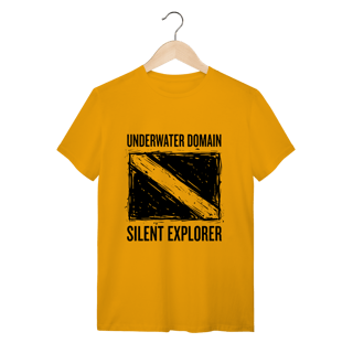 Camiseta Diver Down: Liberdade Subaquática