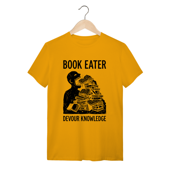 Camiseta Leitor Voraz: Devour Knowledge