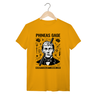 Nome do produto Camiseta Phineas Gage - O Legado da Neurociência