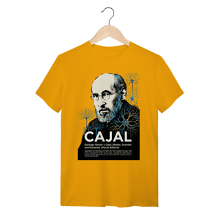 Nome do produto Camiseta Santiago Ramón y Cajal - A Arte da Neurociência