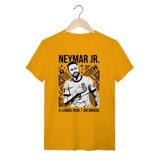 Nome do produto Camiseta Neymar Jr.: A Lenda Viva do Brasil – Edição Especial