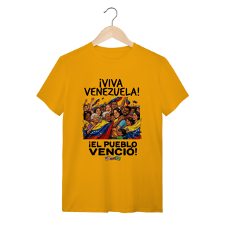 Nome do produto Camiseta Viva Venezuela: O Povo Venceu – Edição Especial e Histórica 2026