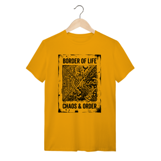 Nome do produto Camiseta Ordem e Caos: O Equilíbrio da Vida