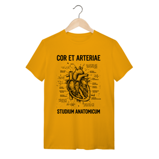 Nome do produto Camiseta Coração Anatômico Da Vinci: A Mecânica da Vida