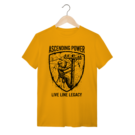 Camiseta Lineman: O Legado da Alta Tensão