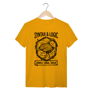 Nome do produto Camiseta Syntax Dev: O Código do Criador 
