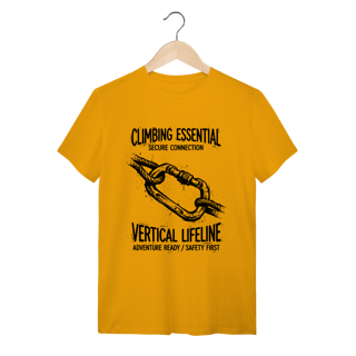 Nome do produto Camiseta Mosquetão & Montanha: O Elo da Liberdade