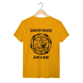 Nome do produto Camiseta Gato de Schrödinger: O Paradoxo Quântico