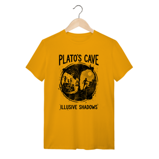 Nome do produto Camiseta Alegoria da Caverna: A Realidade Revelada