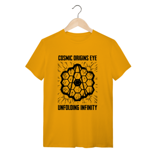 Nome do produto Camiseta James Webb: O Olhar do Infinito (Astronomia/Science)