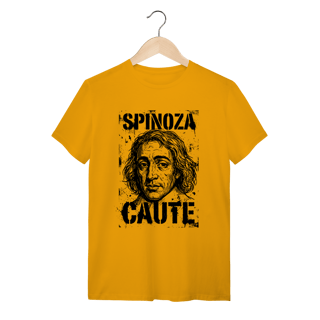 Nome do produto Camiseta Baruch Spinoza – Caute (Filosofia e Ética)