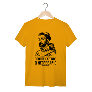 Nome do produto Camiseta Francisco de Assis – Filosofia e Sabedoria