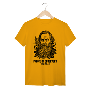 Nome do produto Camiseta Fritz Müller – Biologia Evolutiva