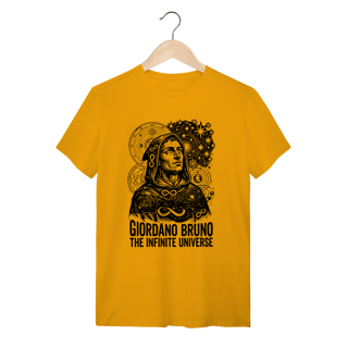 Nome do produto Camiseta Giordano Bruno – Cosmologia e Astronomia