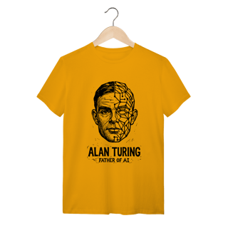 Nome do produto Camiseta Alan Turing – Ciência da Computação