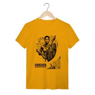 Nome do produto Camiseta Dandara dos Palmares – História do Brasil