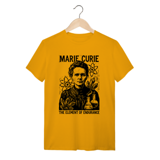 Nome do produto Camiseta Marie Curie Física Radioatividade Unissex