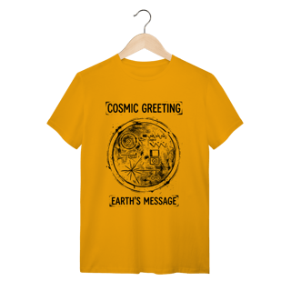 Nome do produto Camiseta Voyager Golden Record: O Mensageiro Cósmico