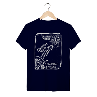Camiseta Salto Quântico: A Evolução da Matéria