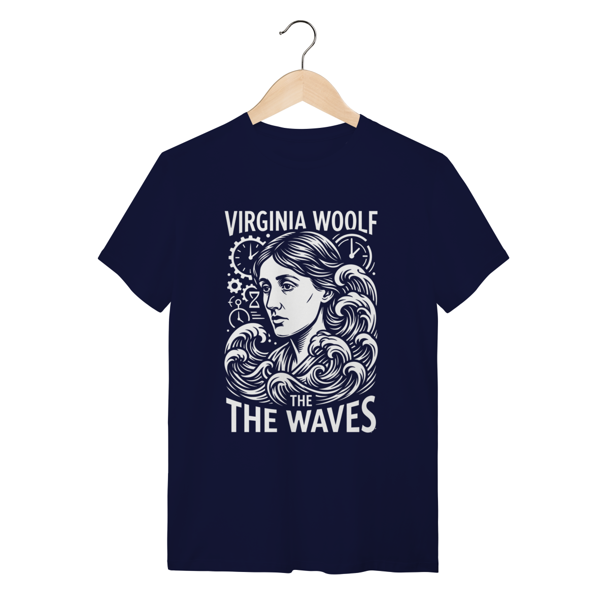 Nome do produto: Camiseta Virginia Woolf – Literatura Clássica