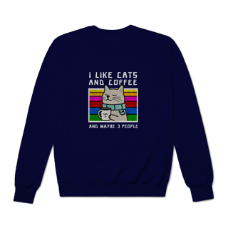 Nome do produto Moletom Gato & Café