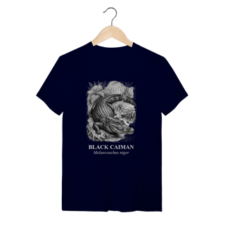 Nome do produto Camiseta Black Caiman Concept - 100% Algodão Unissex Premium