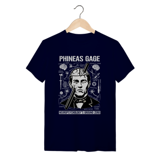 Nome do produto Camiseta Phineas Gage - O Legado da Neurociência