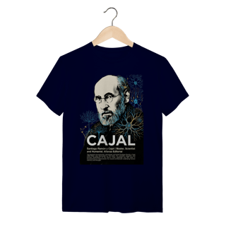 Nome do produto Camiseta Santiago Ramón y Cajal - A Arte da Neurociência