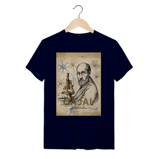 Nome do produto Camiseta Neurônios de Cajal - O Mapa da Mente