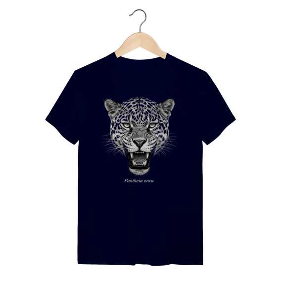 Camiseta Jaguar Panthera Onca Concept - 100% Algodão Unissex Premium