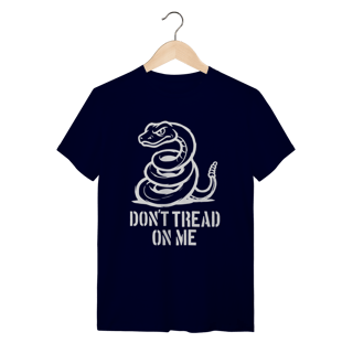 Nome do produto Camiseta Don't Tread On Me: O Símbolo da Liberdade Individual