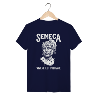 Nome do produto Camiseta Sêneca – Filosofia