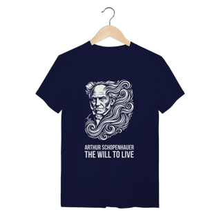 Nome do produto Camiseta Arthur Schopenhauer – Filosofia