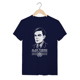 Nome do produto Camiseta Alan Turing – Ciência da Computação