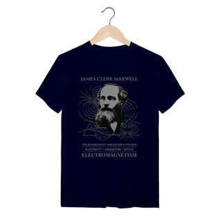 Nome do produto Camiseta Equações de Maxwell - A Unificação da Luz