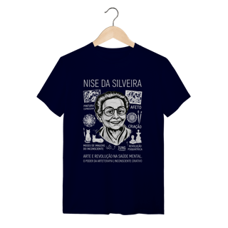 Nome do produto Camiseta Nise da Silveira - Imagens do Inconsciente