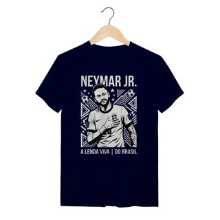 Nome do produto Camiseta Neymar Jr.: A Lenda Viva do Brasil – Edição Especial