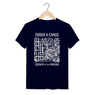 Nome do produto Camiseta Order & Chaos: O Equilíbrio do Tao e Jung