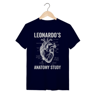Nome do produto Camiseta Coração Anatômico Da Vinci: A Mecânica da Vida
