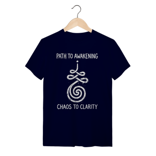 Nome do produto Camiseta Símbolo Unalome Caminho Iluminação