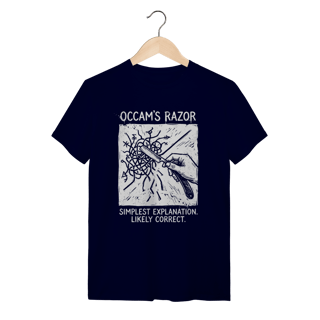 Nome do produto Camiseta Navalha de Ockham: A Lógica Pura