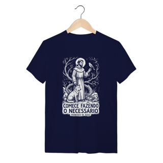 Nome do produto Camiseta Francisco de Assis – Filosofia e Sabedoria