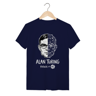 Nome do produto Camiseta Alan Turing – Ciência da Computação