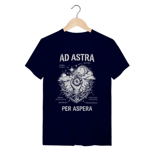 Nome do produto Camiseta Ad Astra Per Aspera: O Triunfo Sobre o Caos