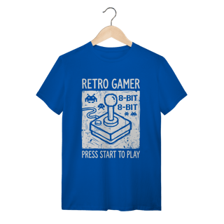 Camiseta Retro Gamer: A Era 8-Bits
