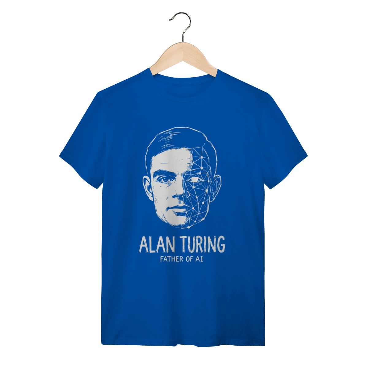 Nome do produto: Camiseta Alan Turing – Ciência da Computação