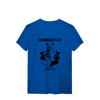 Nome do produto Camiseta Schrödinger's Cat - Paradoxo da Física Quântica | Edição Limitada