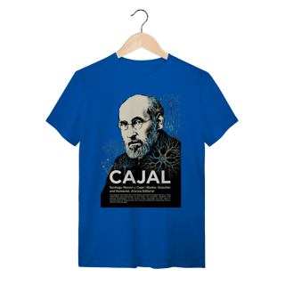 Nome do produto Camiseta Santiago Ramón y Cajal - A Arte da Neurociência