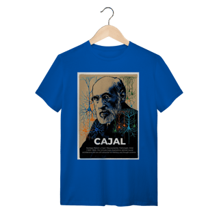 Nome do produto Camiseta Neurônios de Cajal - O Mapa da Mente