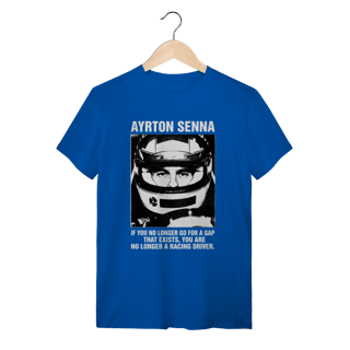 Nome do produto Camiseta Ayrton Senna: O Gap da Lenda – Edição Especial